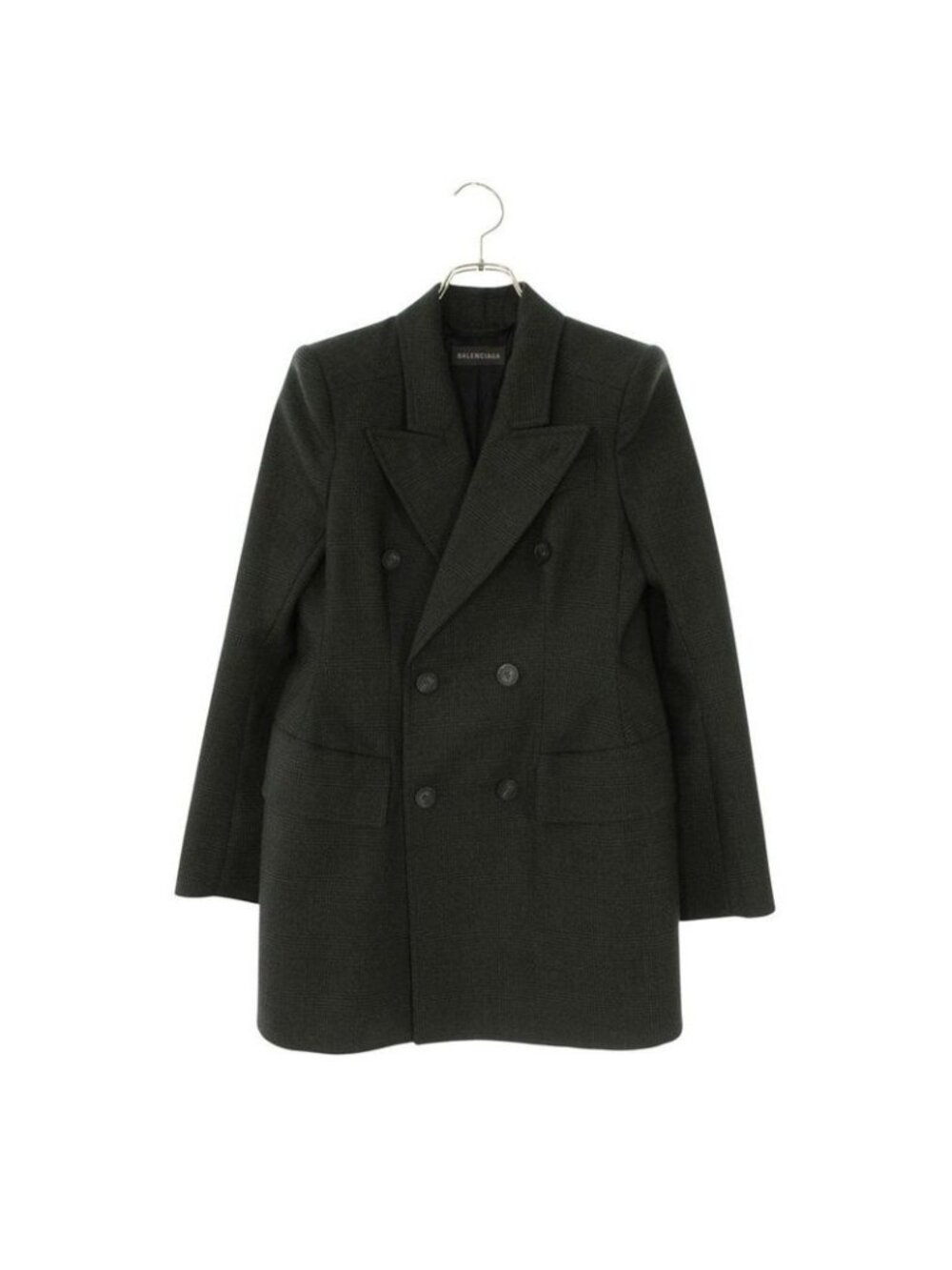 Balenciaga Glen Check Double Jacket 34